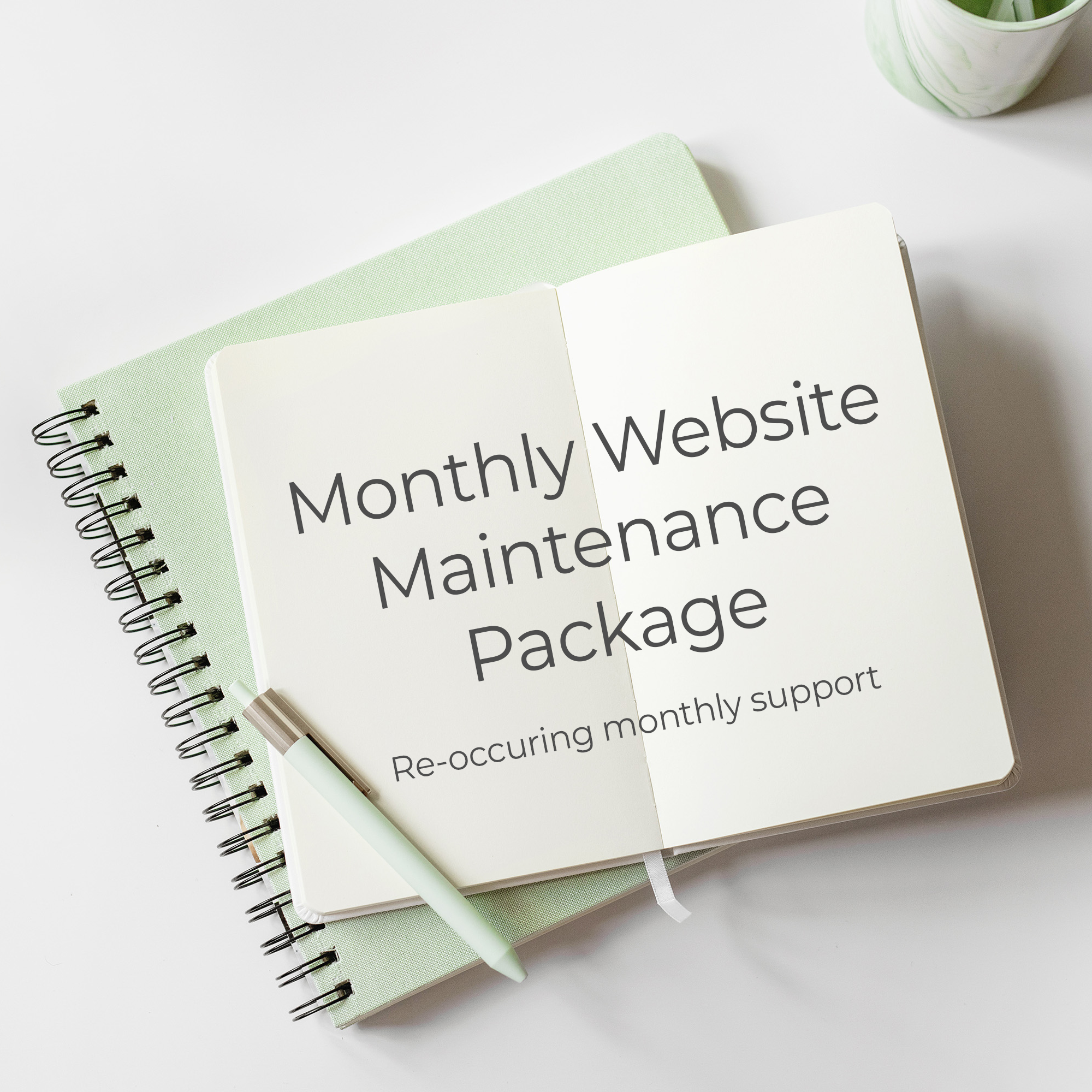 2hrs Monthly Website Maintenance & Support Service