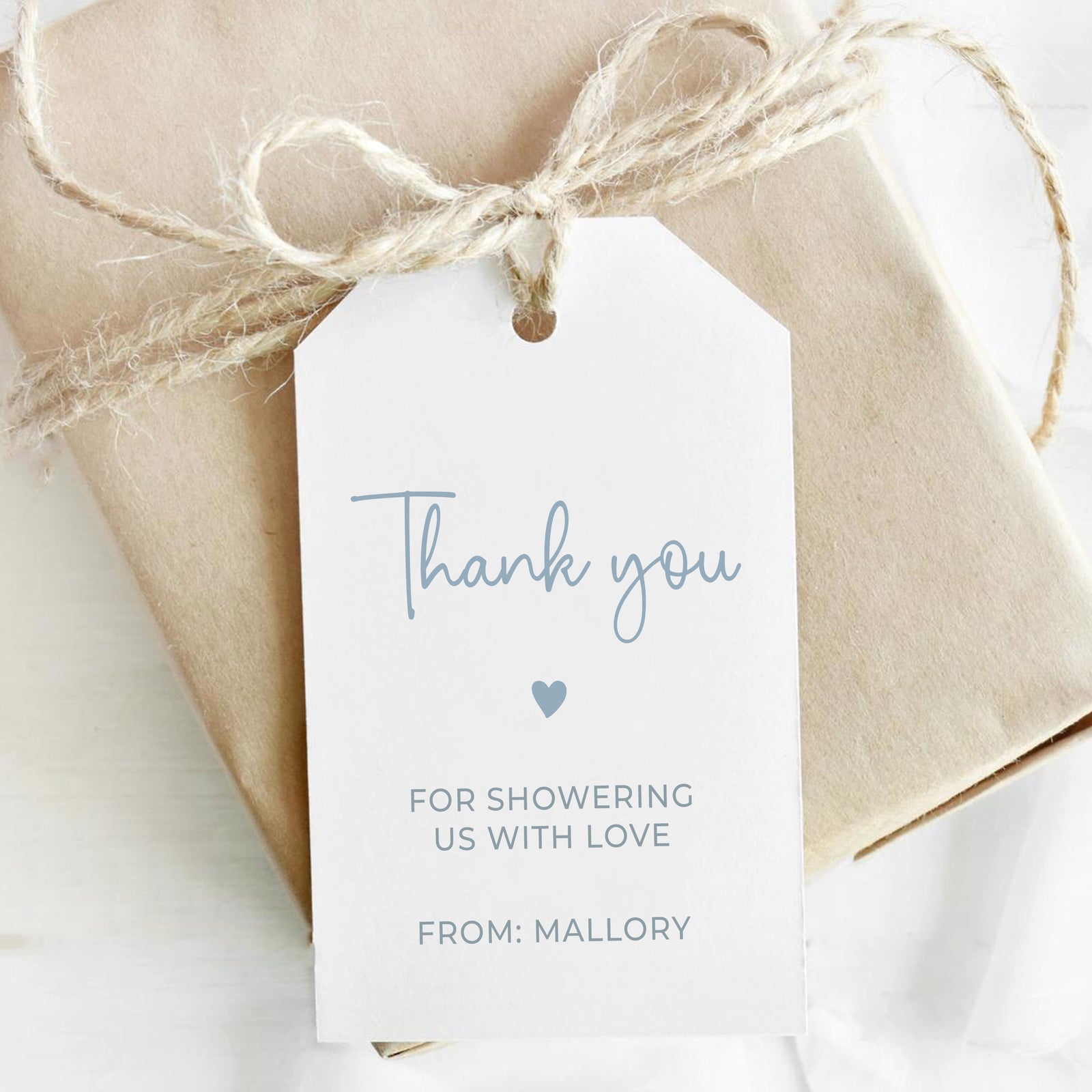 Printable Oh Boy Baby Shower Thank You Tags