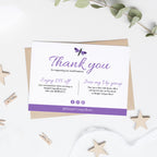 Thank You Small Business Logo Postcards