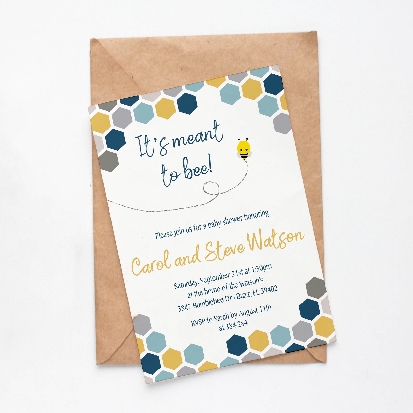 It's Meant to Bee Invitation