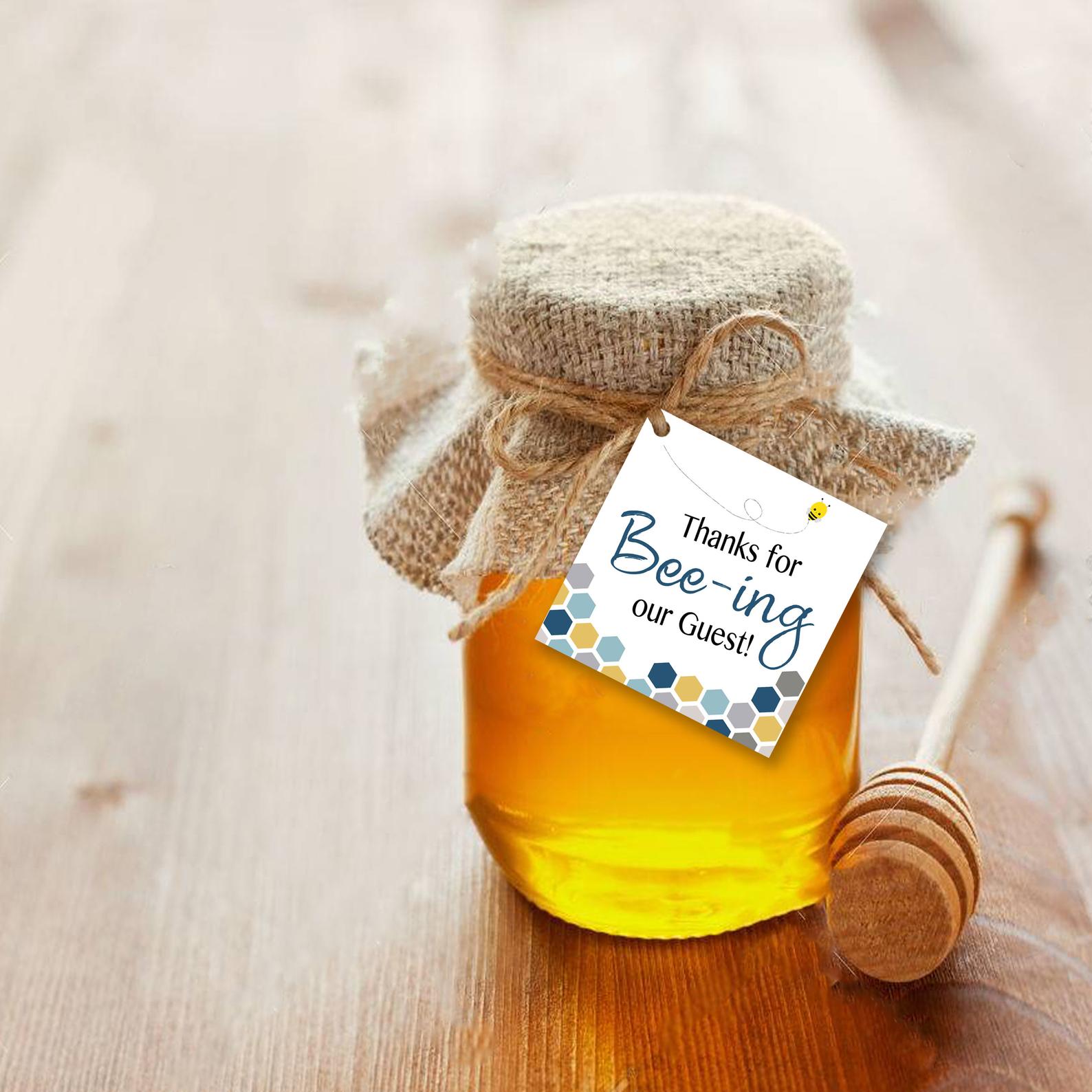 Printable Bee Thank You Tags