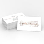 Modern Custom Design for Premium Standard - sized Printed Business Cards