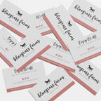 custom printed business cards