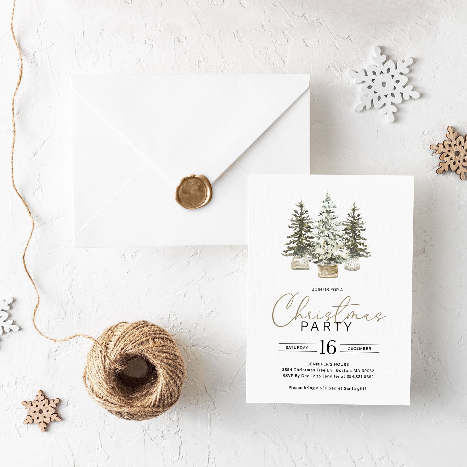 Christmas Party Invitation