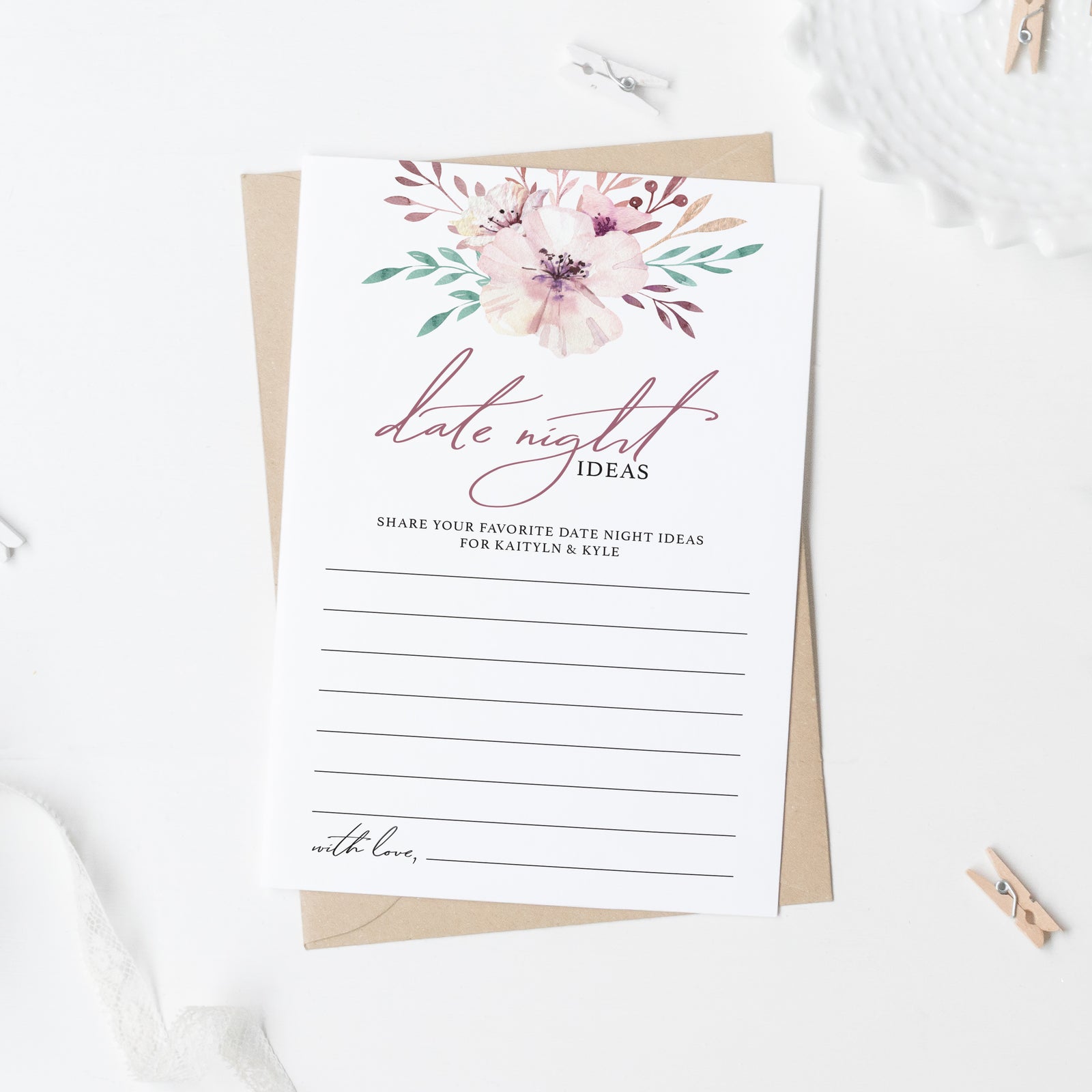 Date Night Idea Cards