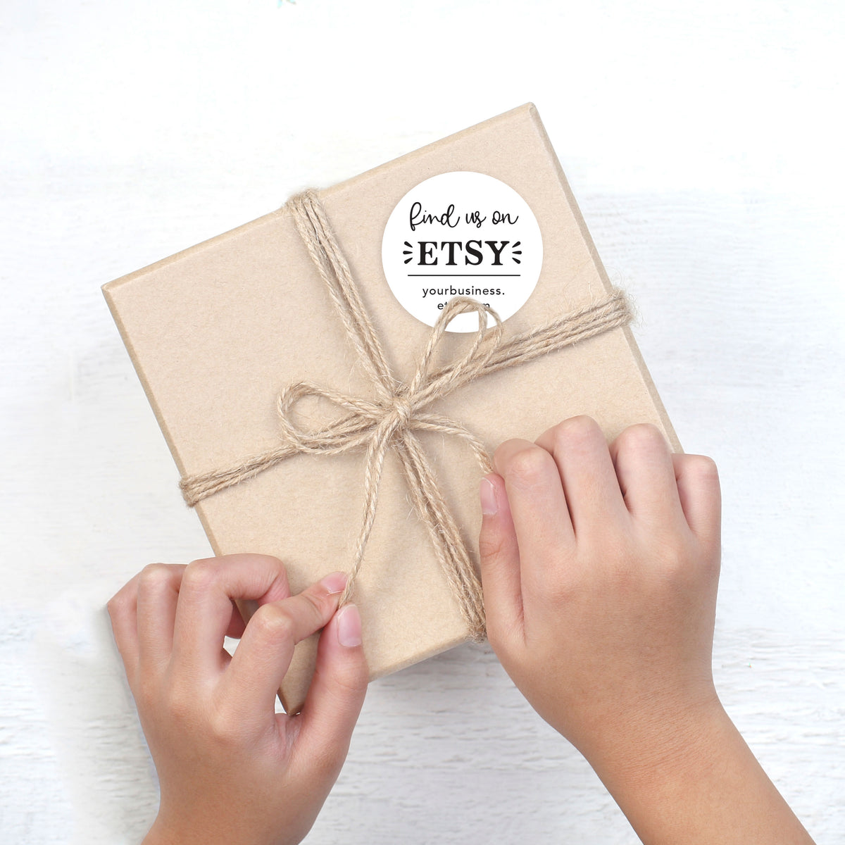 Find us on Etsy Stickers