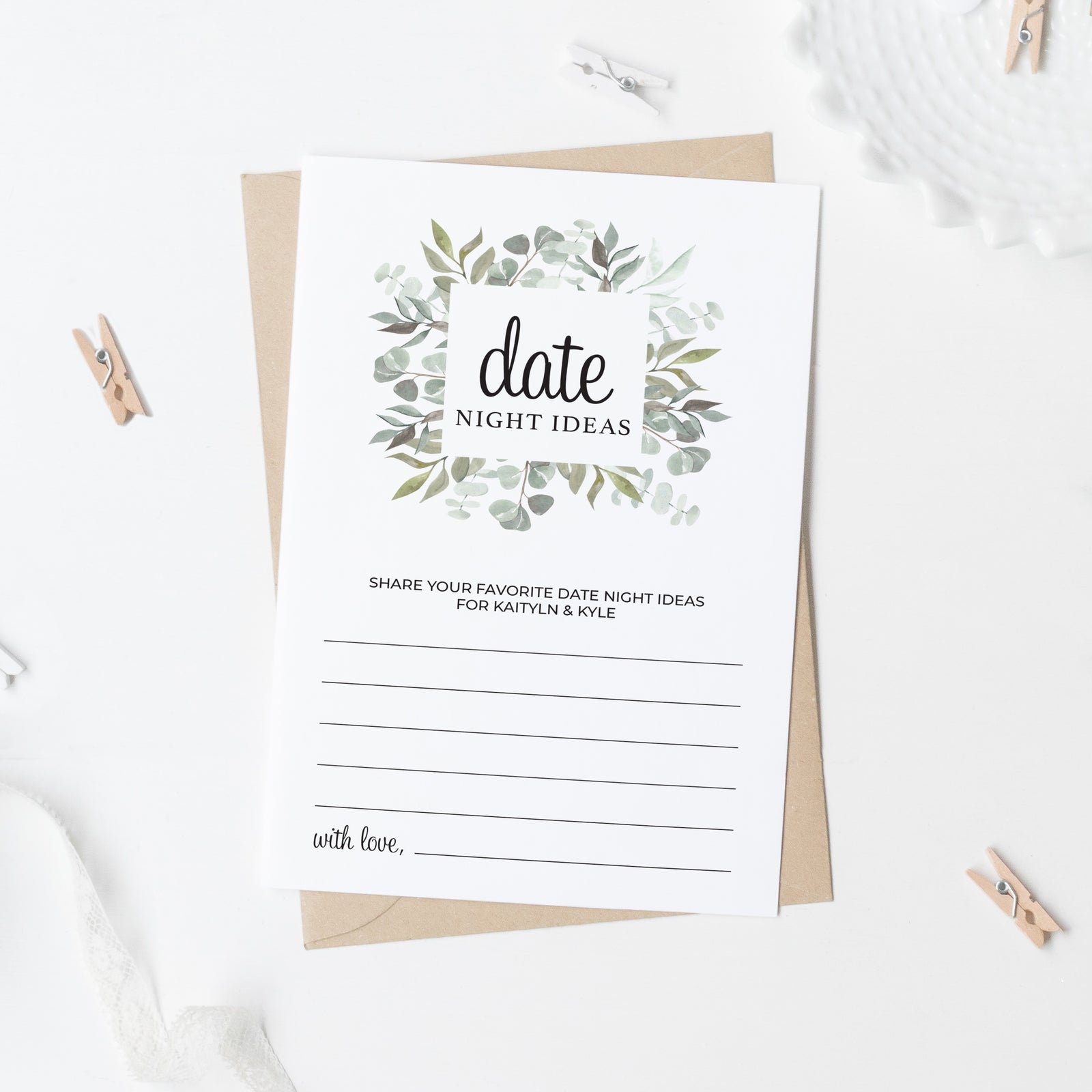 Date Night Idea Cards