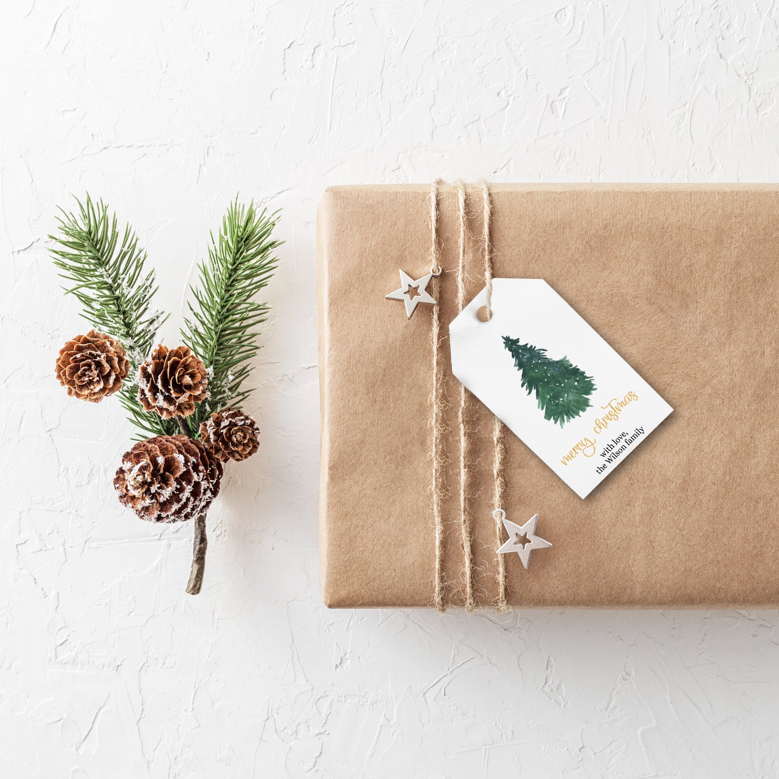 Editable Christmas Tags