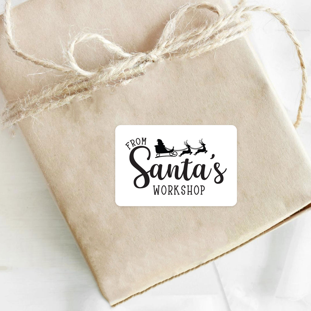 From Santa's Workshop Stickers