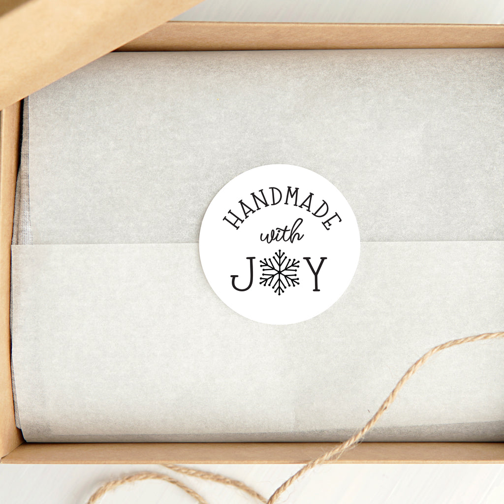 Handmade with Joy Stickers