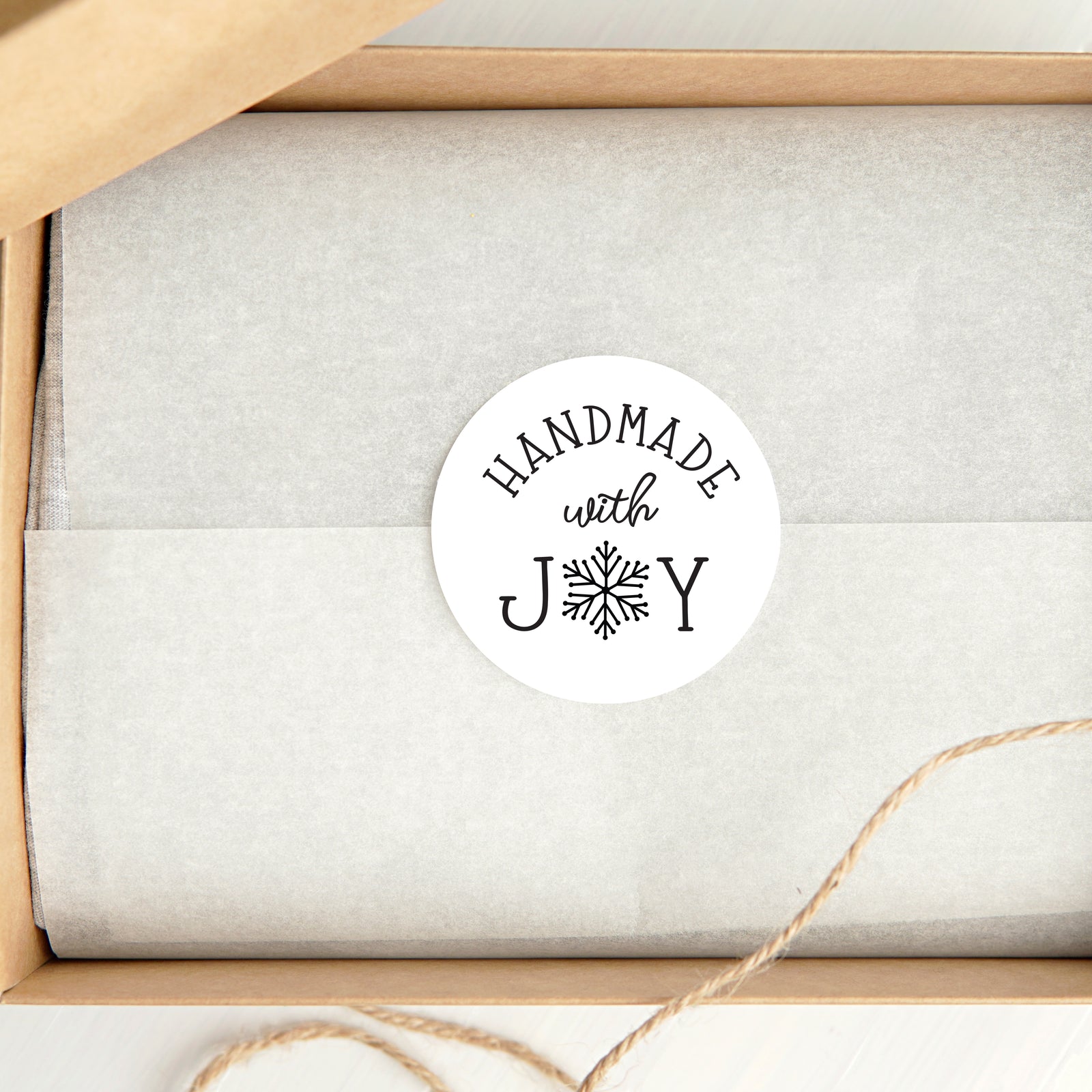 Handmade with Joy Stickers
