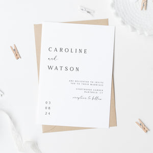 Save the Date Wedding Cards