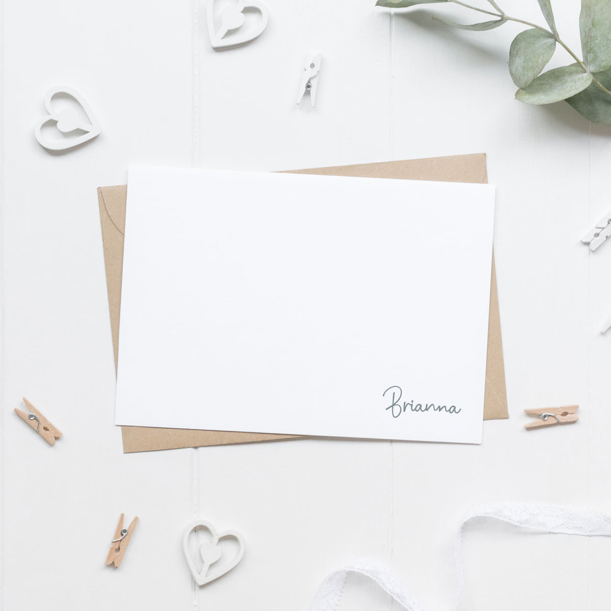 Personalized Stationery Cards