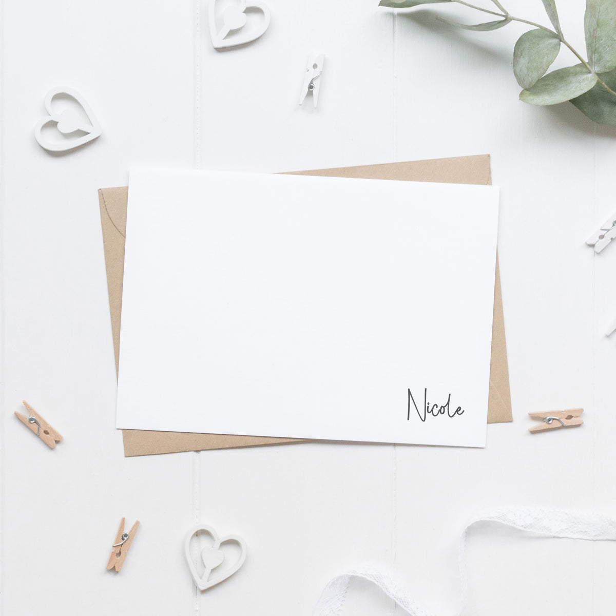 Personalized Stationery Cards