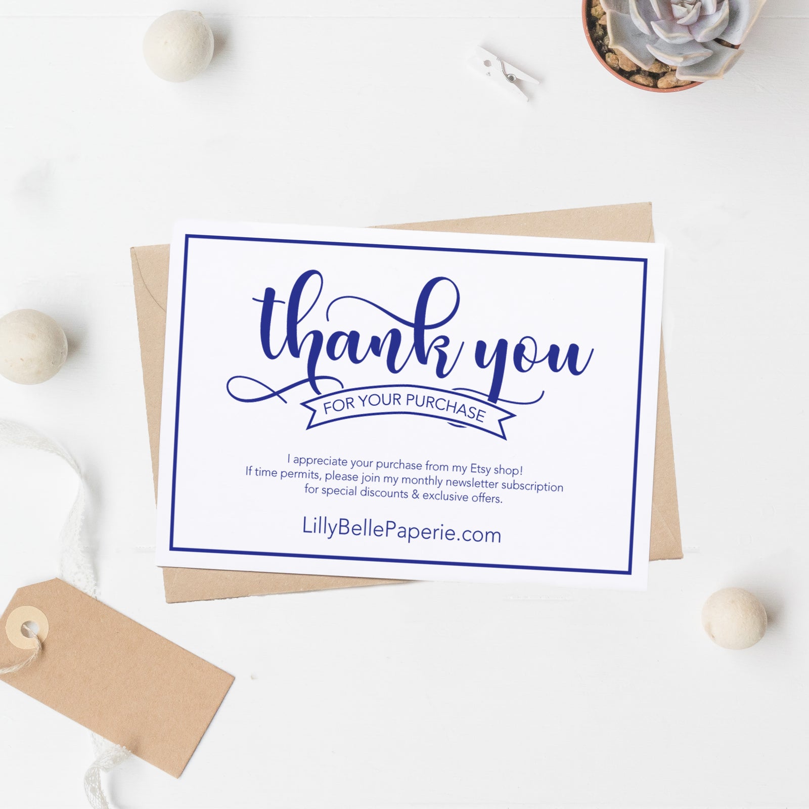 Thank You Small Business Postcards