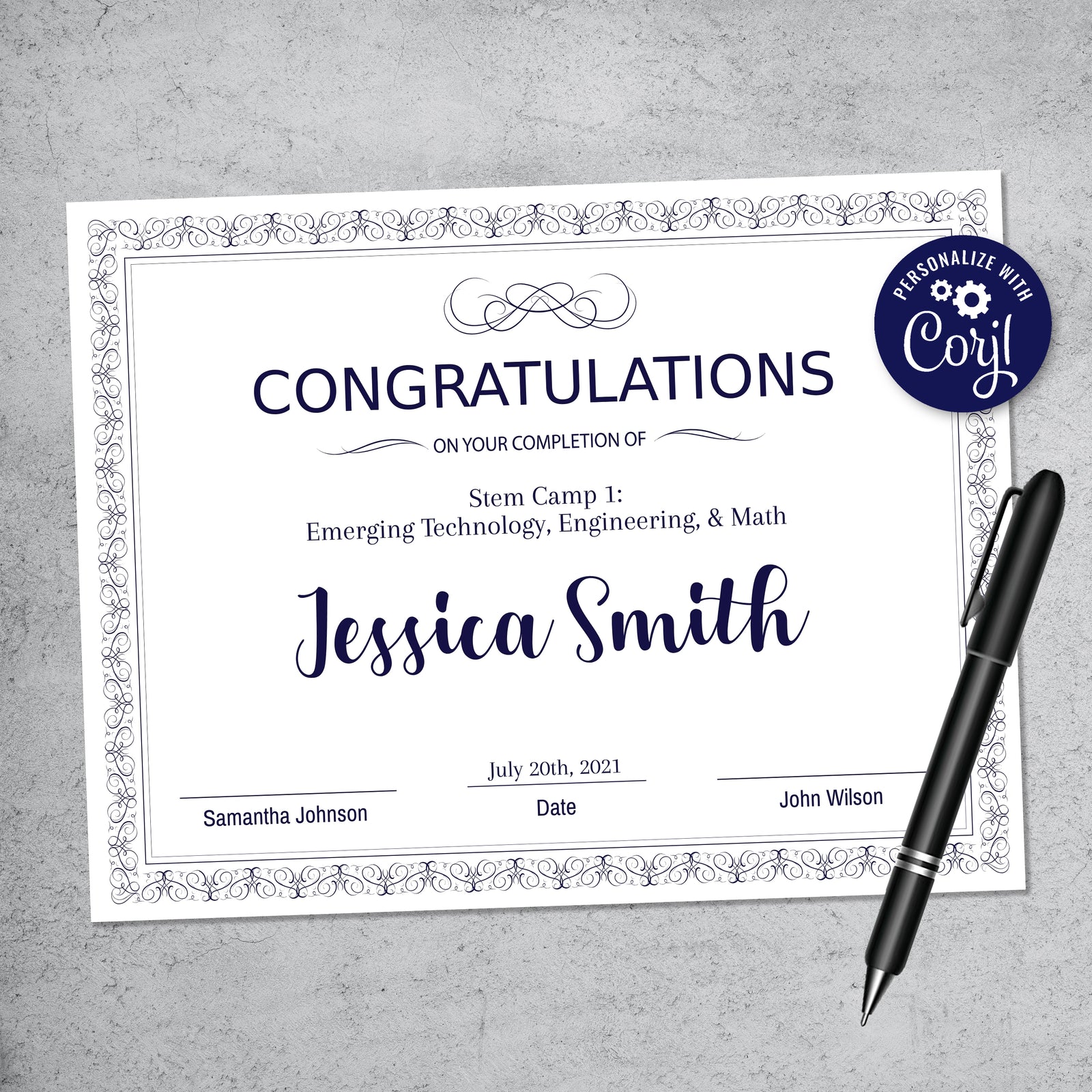 Standard Certificate