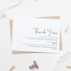 Thank You Small Business Postcards