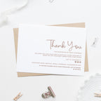 Thank You Small Business Postcards