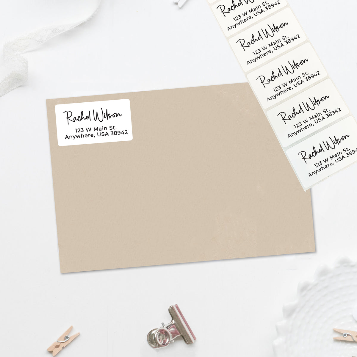 Personalized 1.25" x 2.25" Address Labels