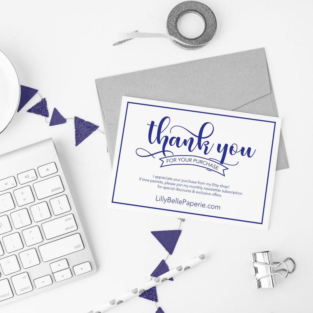 Thank You Small Business Postcards